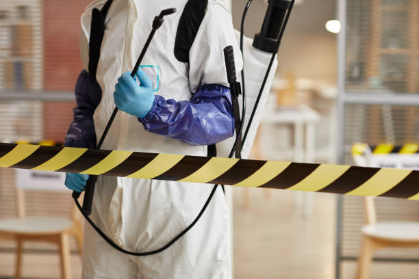 Professional Blood Cleanup technician working in Red Oak, GA